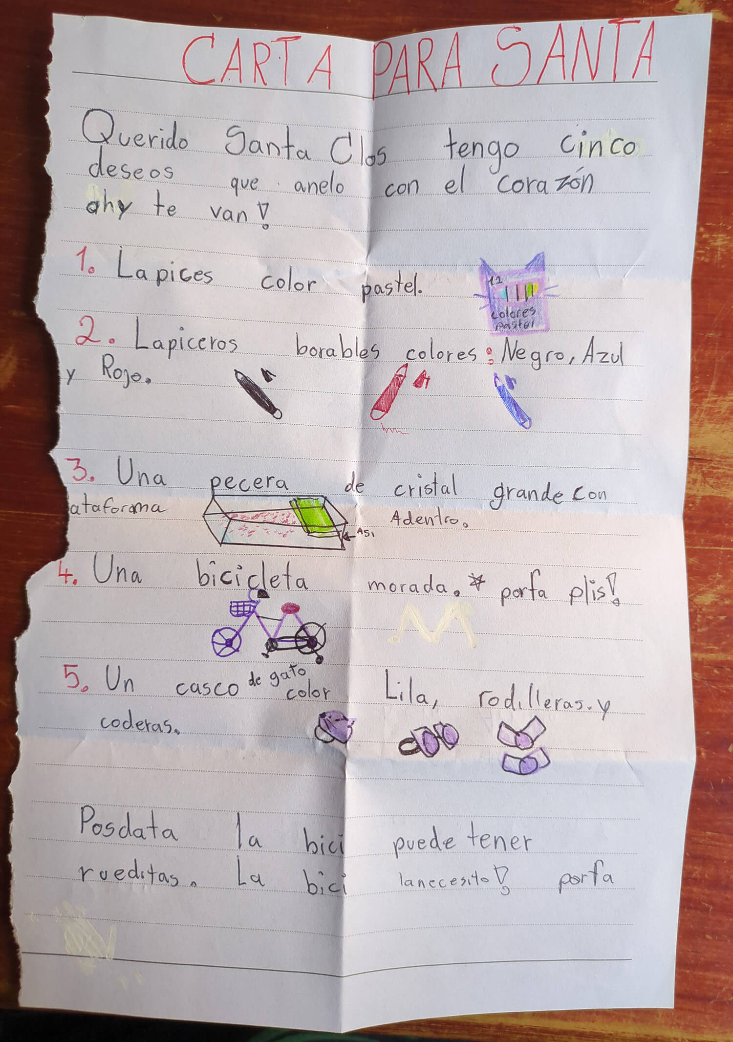 Letter from Sol Maja